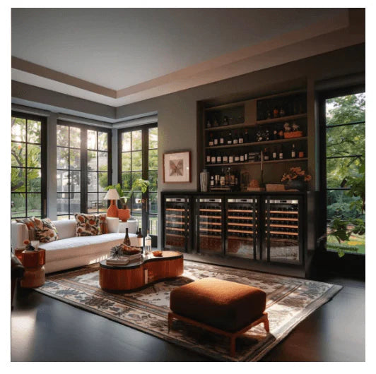 Transtherm Prestige Double Loft 144-Bottle Wine Cabinet
