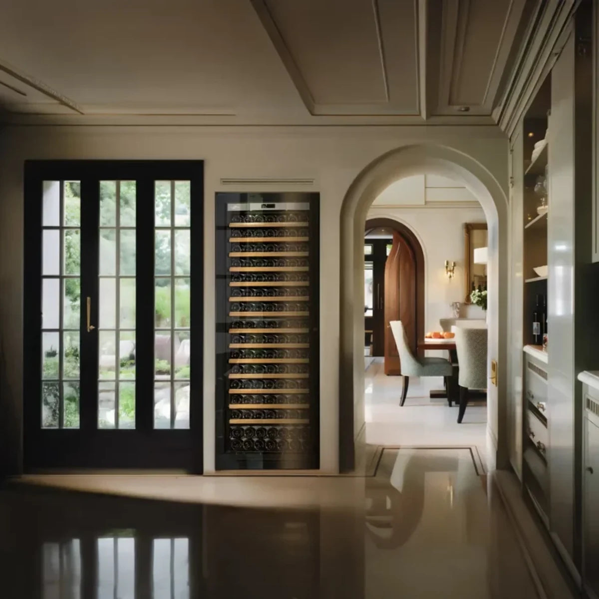 Transtherm Prestige Series 27" Wine Refrigerator – 182 Bottle Capacity