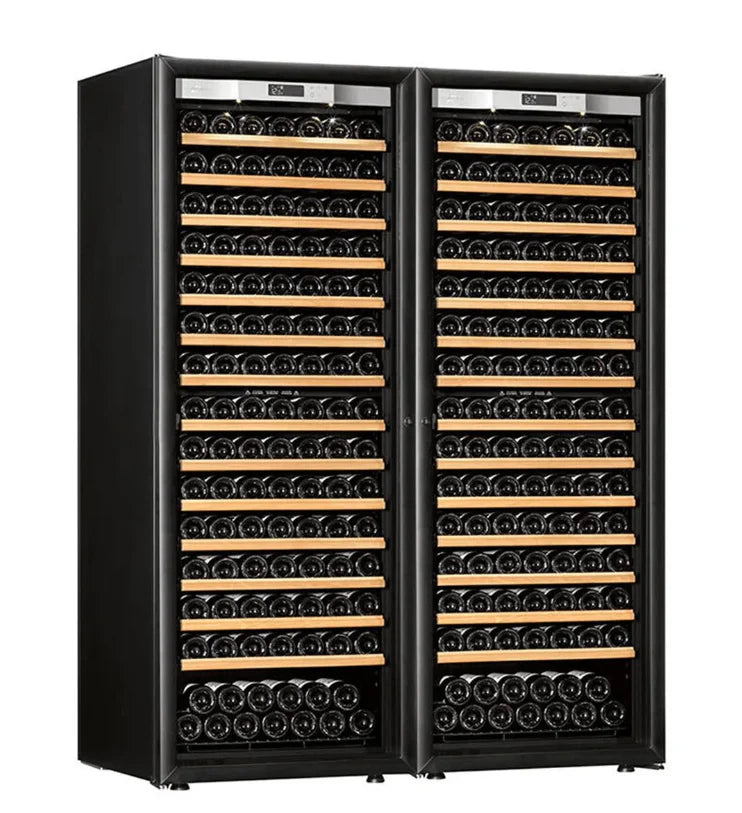 Transtherm Prestige Double Ermitage 364-Bottle Dual-Zone Wine Refrigerator