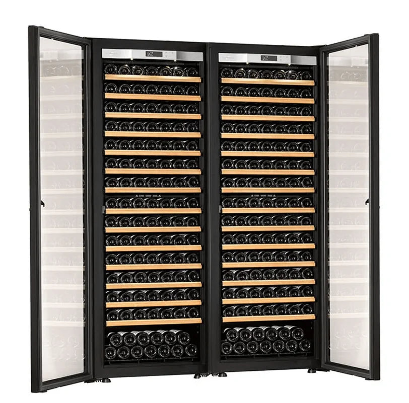 Transtherm Prestige Double Ermitage 364-Bottle Dual-Zone Wine Refrigerator