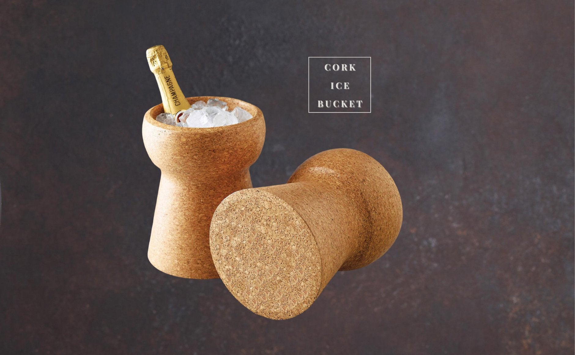 KingsBottle Champagne Bottle Cork Ice Bucket - Your Wine Corner