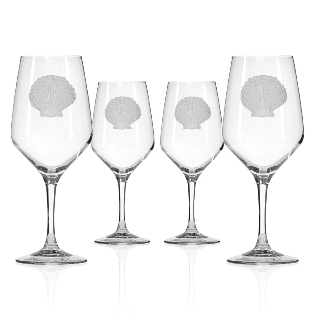 Rolf Glasses Scallop Shell Collection